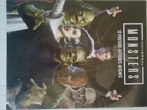 Universal Monsters 12 Posters Pack Nuevo - Imagen 1 de 2