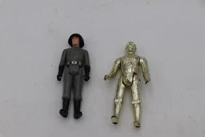 1977 Star Wars C3PO And Imperial Commander All Original G/VG - Picture 1 of 5