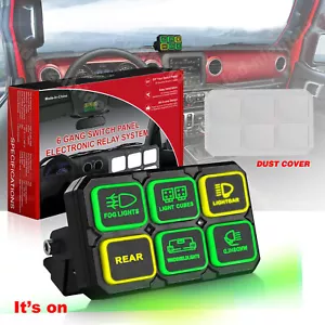 Barra de luz de trabajo LED con cubierta para panel de interruptor de 6 velocidades Can-am Maverick X3 MAx 2017+ - Imagen 1 de 15