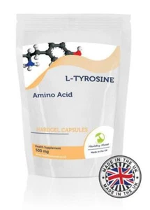 L-tirosina 500 mg cápsulas estado de ánimo saludable - Imagen 1 de 12