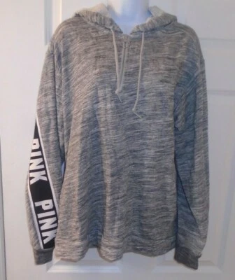 ROSA, jaspeado 1/4 cremallera sudadera con capucha, talla M Foto 1 de 4