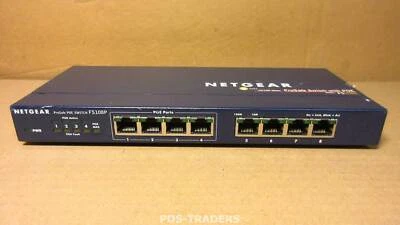 NETGEAR ProSAFE FS108P Fast Ethernet 8-Port 10/100  with PoE - EXCL PSU - Image 1 of 3
