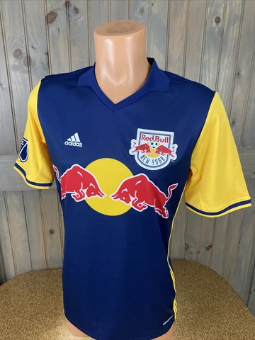 New York Red Bulls Youth MLS Jersey XL Adidas SOCCER FUTBOL Cover