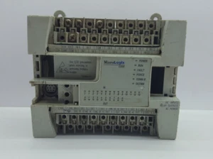 PARTS ONLY ALLEN BRADLEY 1762-L24BWA MICROLOGIX 1200 SER C REV E CONTROLLER - Picture 1 of 10