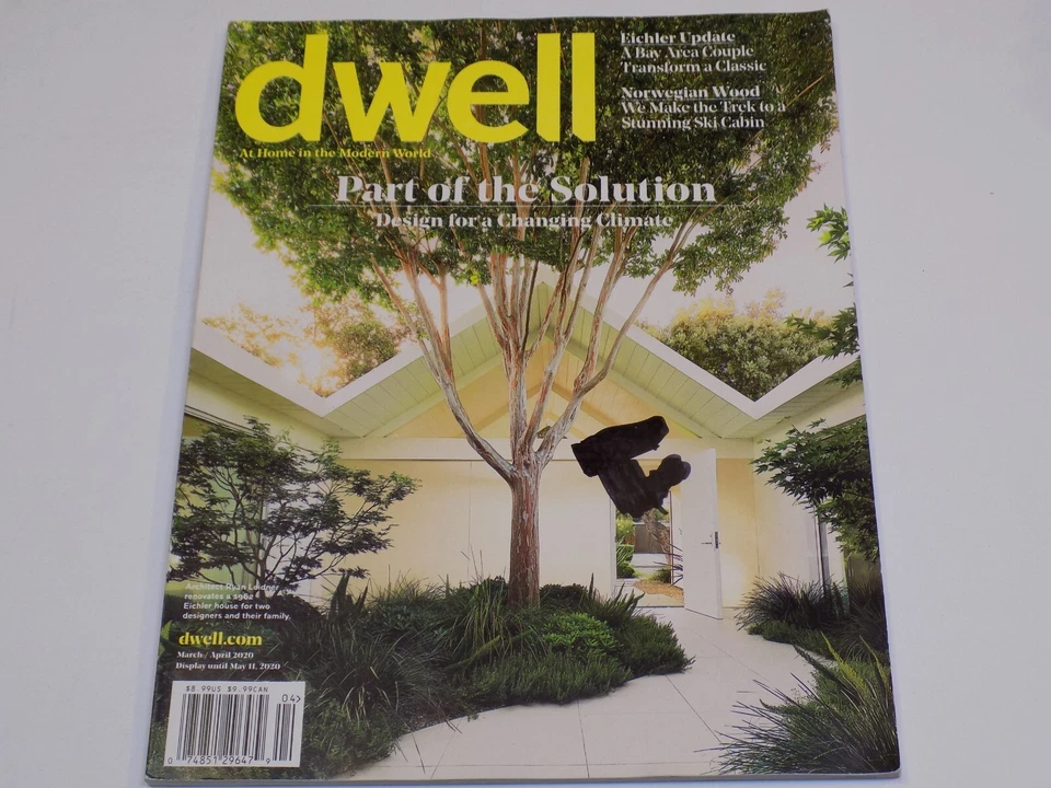 Dwell At Home in Modern World Magazine Eichler Norwegian Wood Ski Cabin Mar 2020 - Image 1 of 1