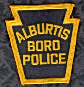 Alburtis Boro Pennsylvania Police Patch -- Obsolete Key Hole Style - Picture 1 of 2