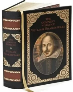 Complete Works of William Shakespeare Barnes & Nobles Hardback Leather Bound NEW - Picture 1 of 16