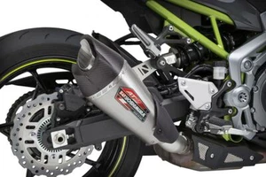 Yoshimura Exhaust Stainless AT2 Slip On Kawasaki Z900 2017 - 2022 - Picture 1 of 5