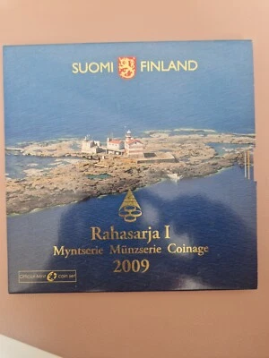 COFFRET BU FINLANDE - 2009 - 1 cent à 2 euros + médaille - Photo 1/3