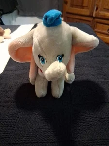 Vintage Dumbo Disneyland Disney World Plush 9" Elephant Stuffed Animal Baby Toy - Picture 1 of 5