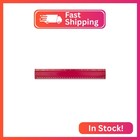 Alumicolor Aluminum Office Ruler, 12IN, Red