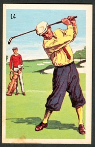 1962 Golf HOF Card Sandy Sommerville Wheaties Cereal General Mills Canada - Picture 1 of 2