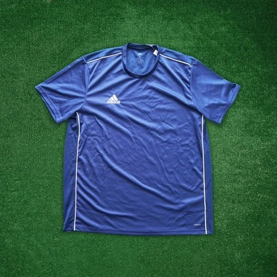 Camiseta deportiva de entrenamiento Adidas Core 18 (azul marino) Climalite CV3450 para hombre Foto 1 de 4