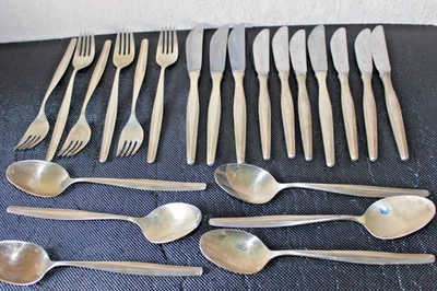 WMF Patent 90er Silber Besteck Alte Serie 22 teilig 50er 60er Jahre Vintage - Bild 1 von 4