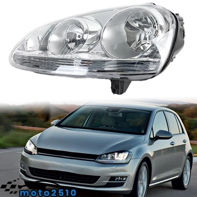 Für VW Golf 5 2003-2009 Scheinwerfer Hauptscheinwerfer Vorne Rechts 1K6941005T - Bild 1 von 4