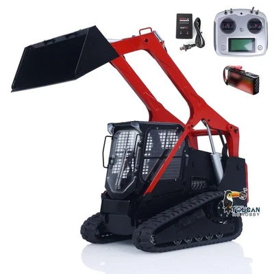 1/14 Hydraulischer RC Skid-Steer Lader SM770 Ferngesteuertes LKW Modell Sound - Bild 1 von 4