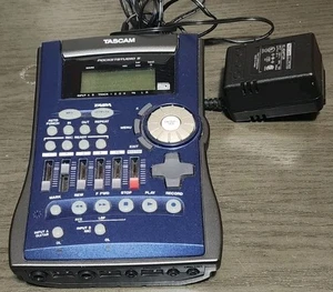 TASCAM Pocketstudio 5 Working w/Flash Card + AC Adapter Mini Music Studio - Picture 1 of 10