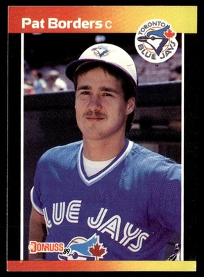 1989 Donruss Pat Borders Rookie Toronto Blue Jays #560 - Image 1 of 2