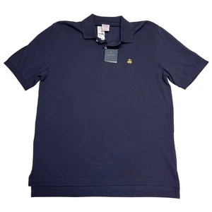 Brooks Brothers Herren Polo Größe Medium Marine Hemd Golden Fleece Original Passform Neu mit Etikett - Bild 1 von 7