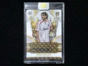 Paolo Maldini 2025 Topps UEFA Reverence Crowned Legend Auto 39/99 - Picture 1 of 2