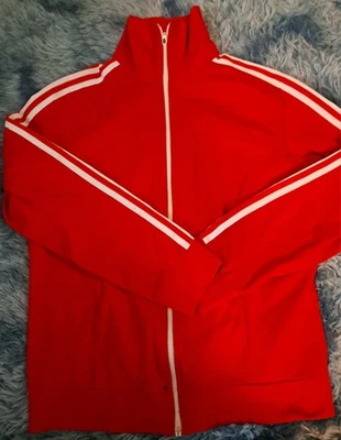 ADIDAS VERY RARE    VINTAGE  RETRO    SCHUH SKI RED  TRACKSUITE  NICE CONDITION! - Image 1 of 4