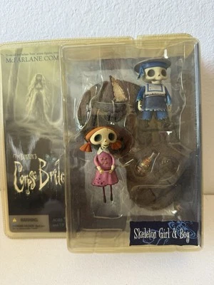 Figuras de niña y niño esqueleto serie 1 de novia cadáver - NECA Foto 1 de 4
