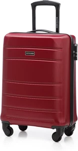 Valigia Da Cabina Trolley Bagaglio a Mano Valigia a Rotelle Piccola Guscio Duro  - Foto 1 di 11