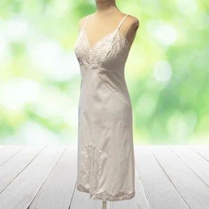 Lencería Pinup Vintage VANITY FAIR Completa Mujer Pequeña Blanca Encaje Años 70 80 - Imagen 1 de 14