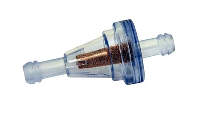 Filtro de combustible de gasolina en línea transparente Outlaw Racing motocicleta scooter ATV para línea de 1/4"" Foto 1 de 4