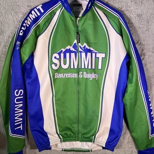 Chaqueta de ciclismo grande de colección Vomax manga larga cremallera completa carretera sendero carreras - Imagen 1 de 10