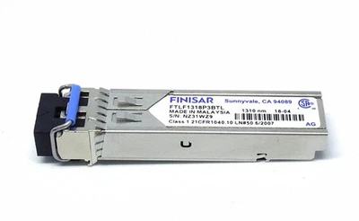 New Finisar FTLF1318P3BTL Gigabit Single-Mode Fiber Module LC Dual Interface - Image 1 of 2