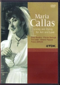 DVD MARIA CALLAS Living and Dying for Art & Love STEVE COLE Bumbry Domingo TOSCA - Picture 1 of 1
