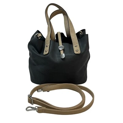 Encantador Bolso de Hombro Charlie Gris Tostado con Cremallera Desmontable Correa Desmontable Foto 1 de 4