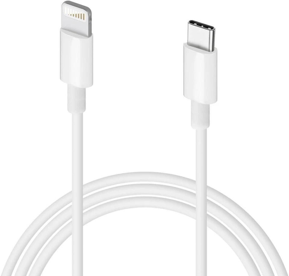 Original Apple Lade Kabel Lightning zu USB-C für iPhone X 11 12 Mini 13 14 Pro - Bild 1 von 4