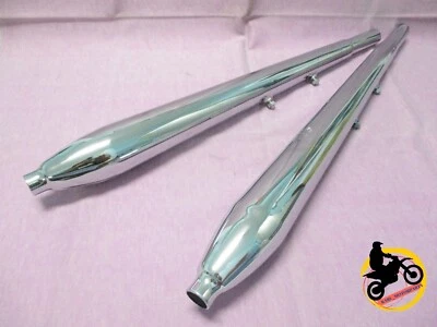 Honda CD125K3 CD175 CA175 Exhaust Muffler Set  LH & RH  "BM STYLE"  #nan6197# Foto 1 de 4