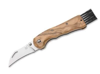 Fox Knives Spora Mushroom Knife Olive Pilzmesser Schwammerlmesser ✔️ 01FX945
