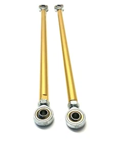 TonyKart/OTK Original Gold Aluminium Spurstange 268 mm & Enden Set x 2 Go Kart - Bild 1 von 4