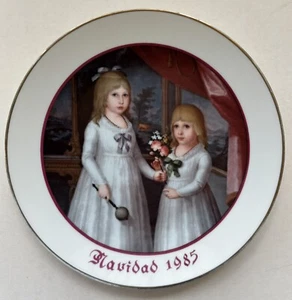 Plato de Navidad José Campeche Sterling House 1985 Navidad Puerto Rico - Imagen 1 de 2