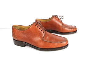 Vintage Derbies TAYLOR Legacy tout cuir cousu marron clair T 42,5 Très bon état - Imagen 1 de 11
