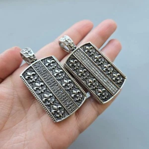 Stainless Steel 316 CZ Dog Tag - Picture 1 of 6