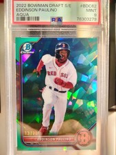 Eddinson Paulino /20 Sapphire Edition 2022 Red Sox