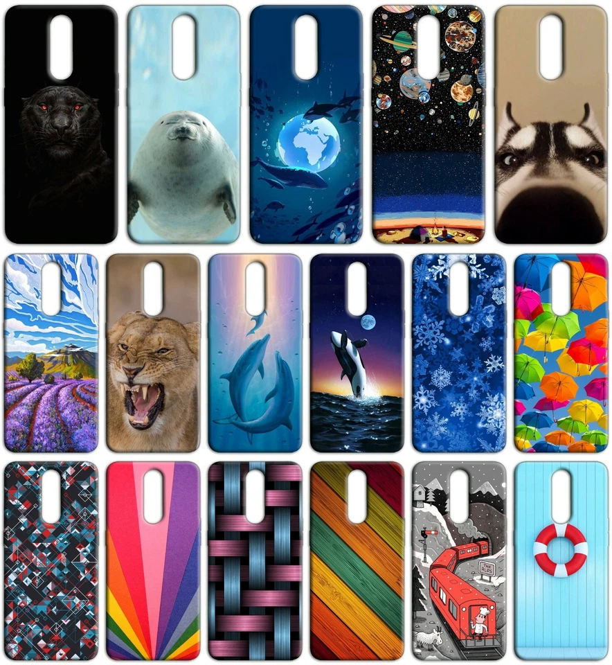 MIXROOM Custodia Cover per Oppo RX17 PRO in TPU silicone morbido disegno N10