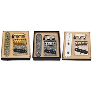 3/6 Saddle Guitar Bridge Alnico V Pickup Sets for TL Tele Telecaster Parts - Picture 1 of 14