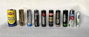 10 RARE Vintage Different Batteries for collection. - Picture 1 of 2
