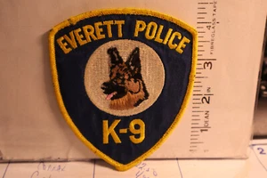 police patch  EVERETT POLICE WASHINGTON K9 - Picture 1 of 1