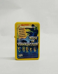 Accendino HOUSE OF FRANKENSTEIN collezione film HORROR PLANETICONS ricarica J34 - Imagen 1 de 4