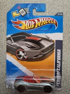 Hot Wheels 2012 All Stars Silver Ferrari California - Picture 1 of 1