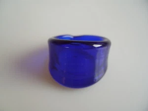 Murano Glass Ring Original Murano Glass Jewelry UNIQUE Handmade Extra Size 21 mm - Picture 1 of 8