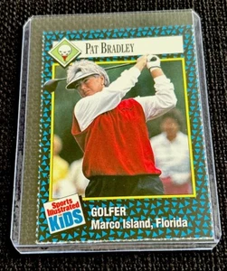 Pat Bradley ROOKIE 1992 Sports Illustrated for Kids Insert SI LPGA Pro Golf NM+ - Picture 1 of 2