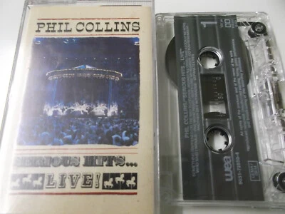 70247 - PHIL COLLINS - SERIOUS HITS ... LIVE - 1990 WEA MUSIKKASSETTE (MC) - Bild 1 von 2